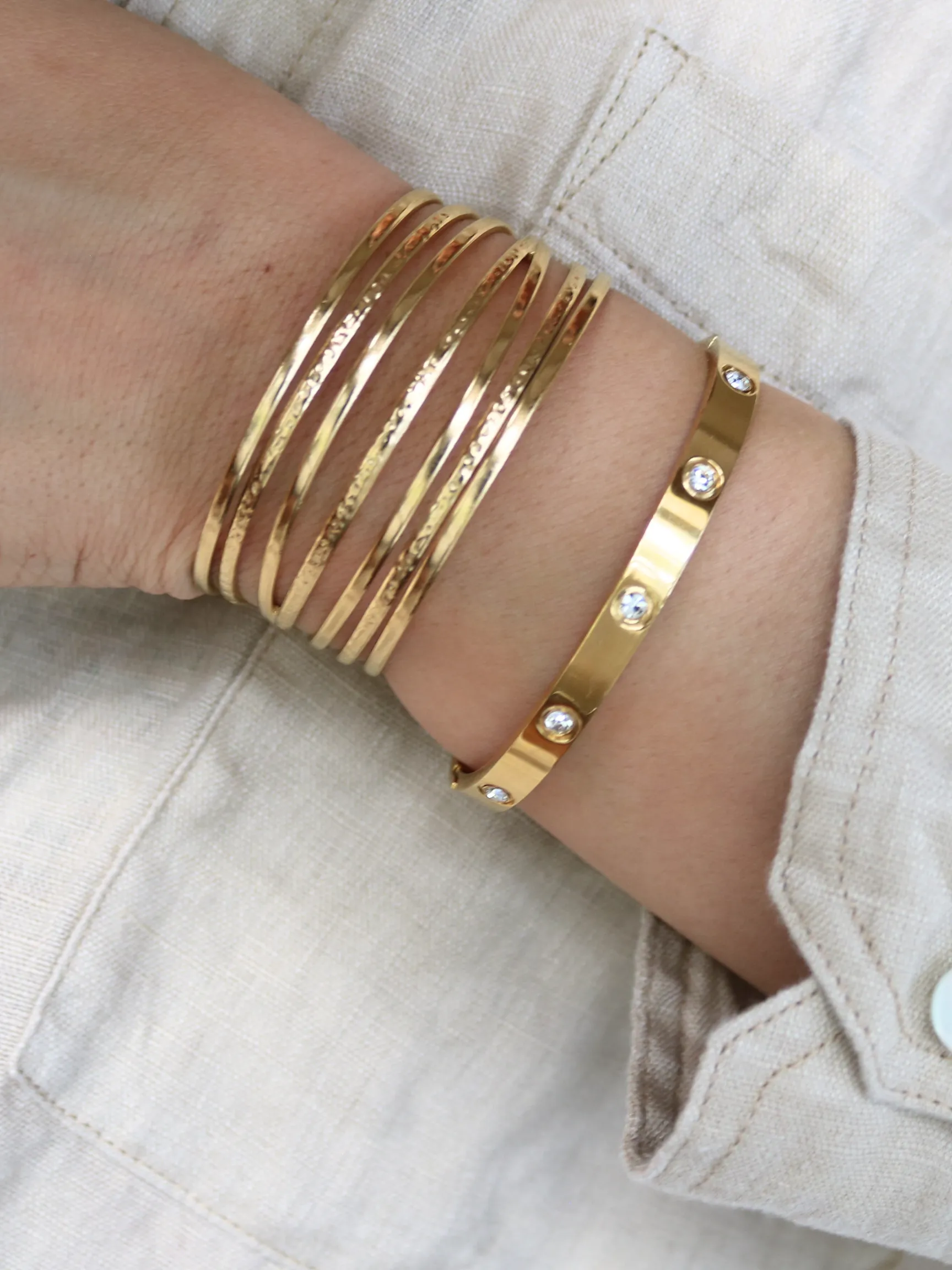 7 Layers Cuff Bracelet