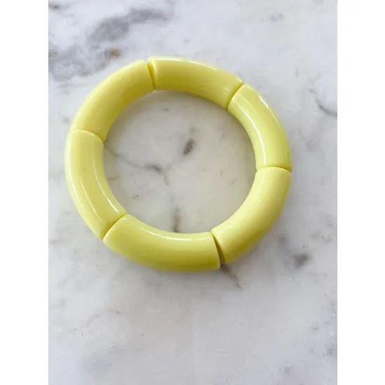 Acrylic Bamboo Bangle (7mm)