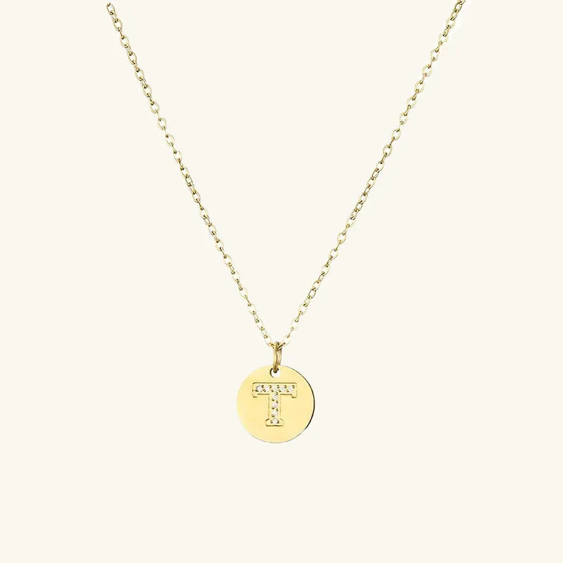 Amélie Initial O-Chain Necklace