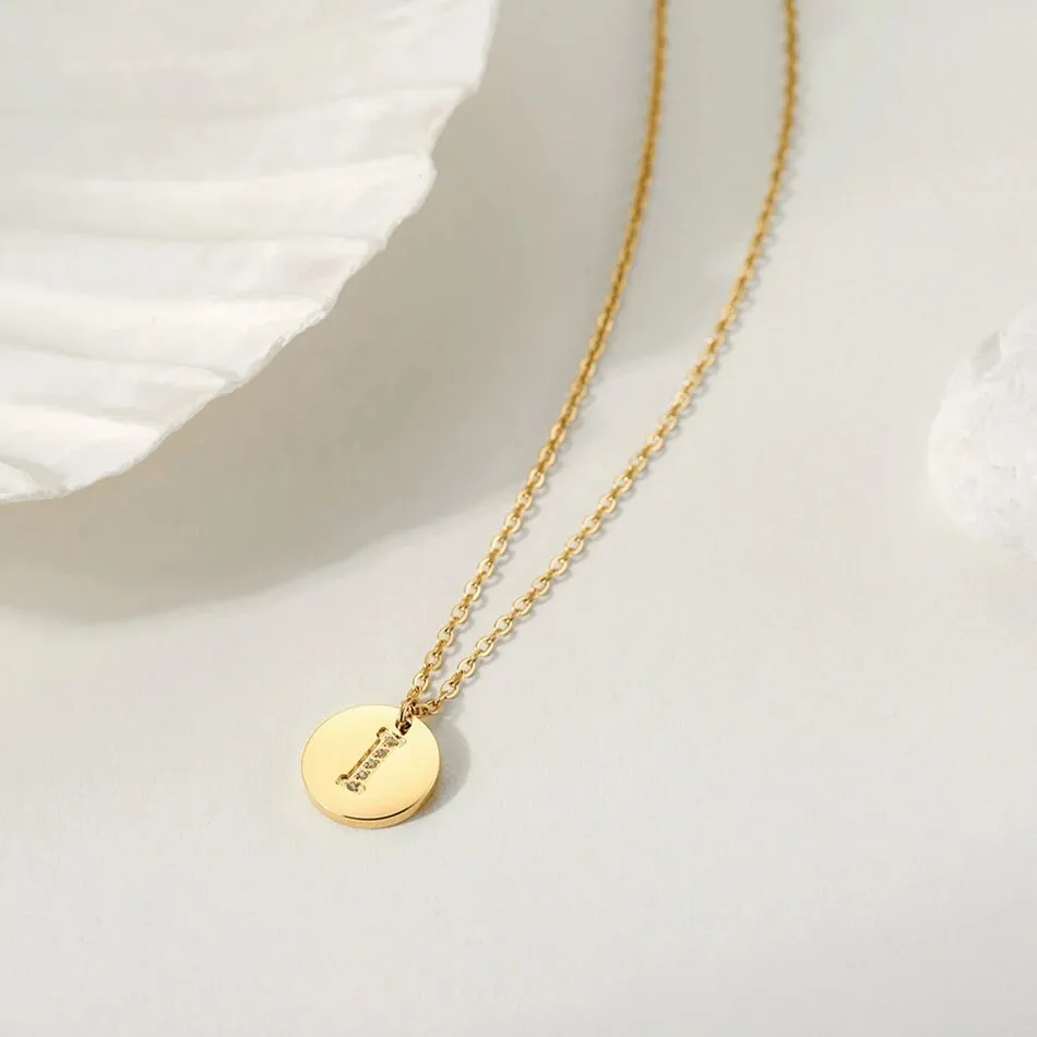 Amélie Initial O-Chain Necklace