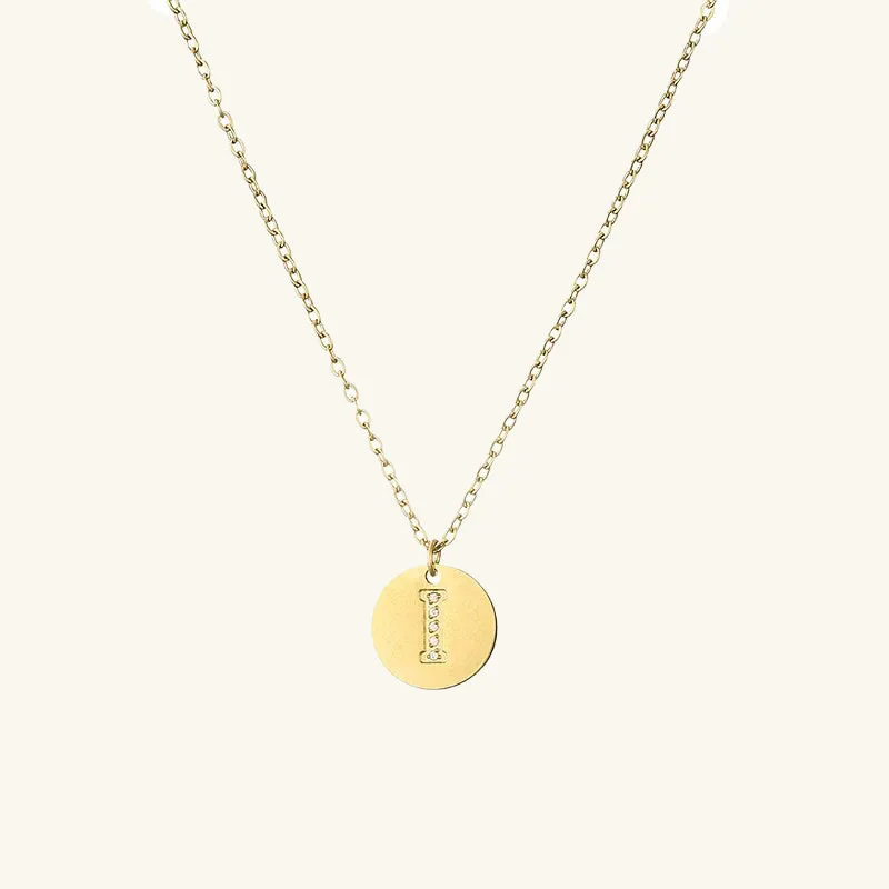 Amélie Initial O-Chain Necklace