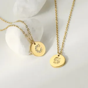 Amélie Initial O-Chain Necklace