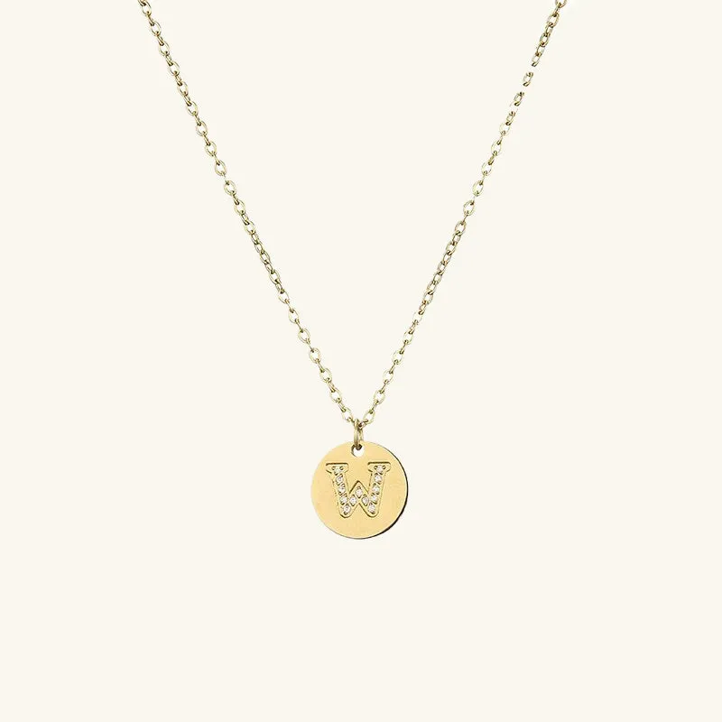 Amélie Initial O-Chain Necklace