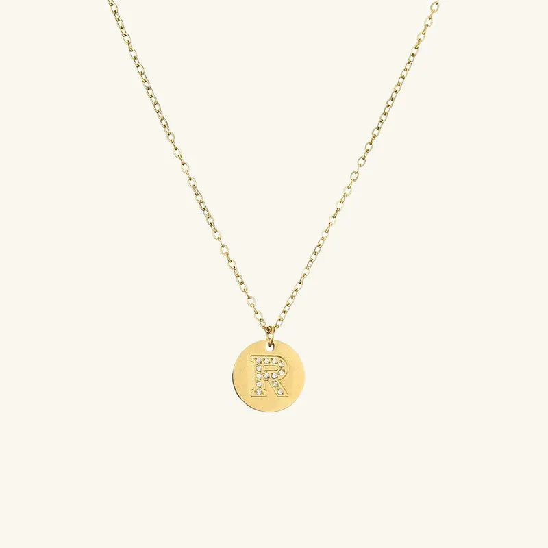 Amélie Initial O-Chain Necklace