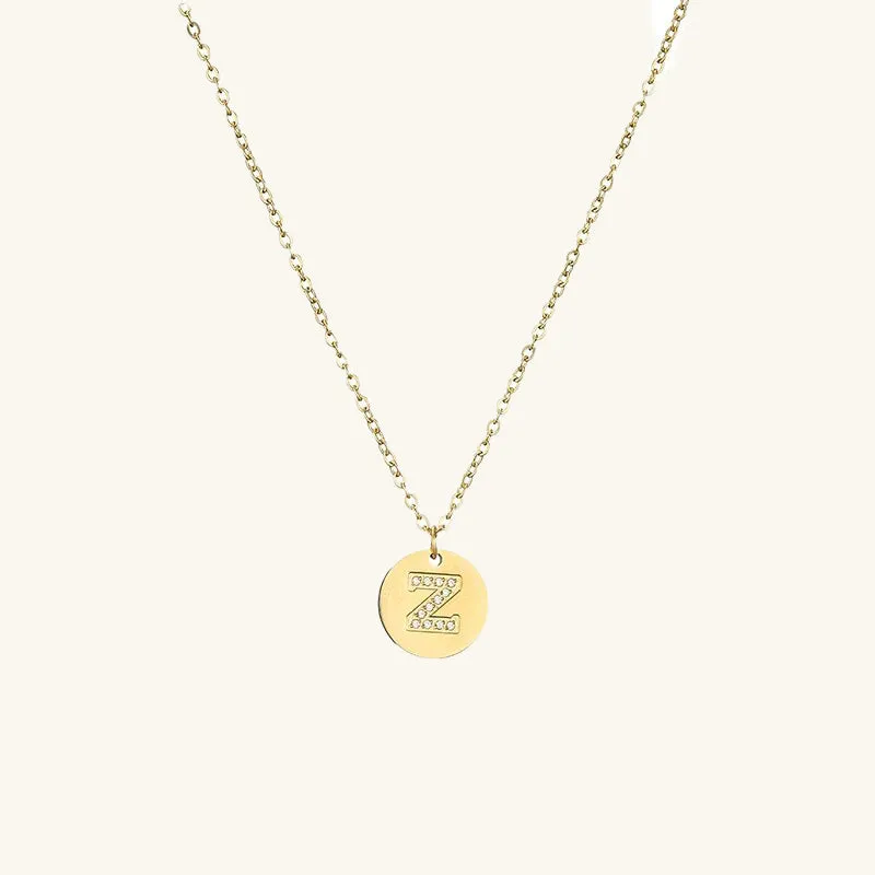 Amélie Initial O-Chain Necklace