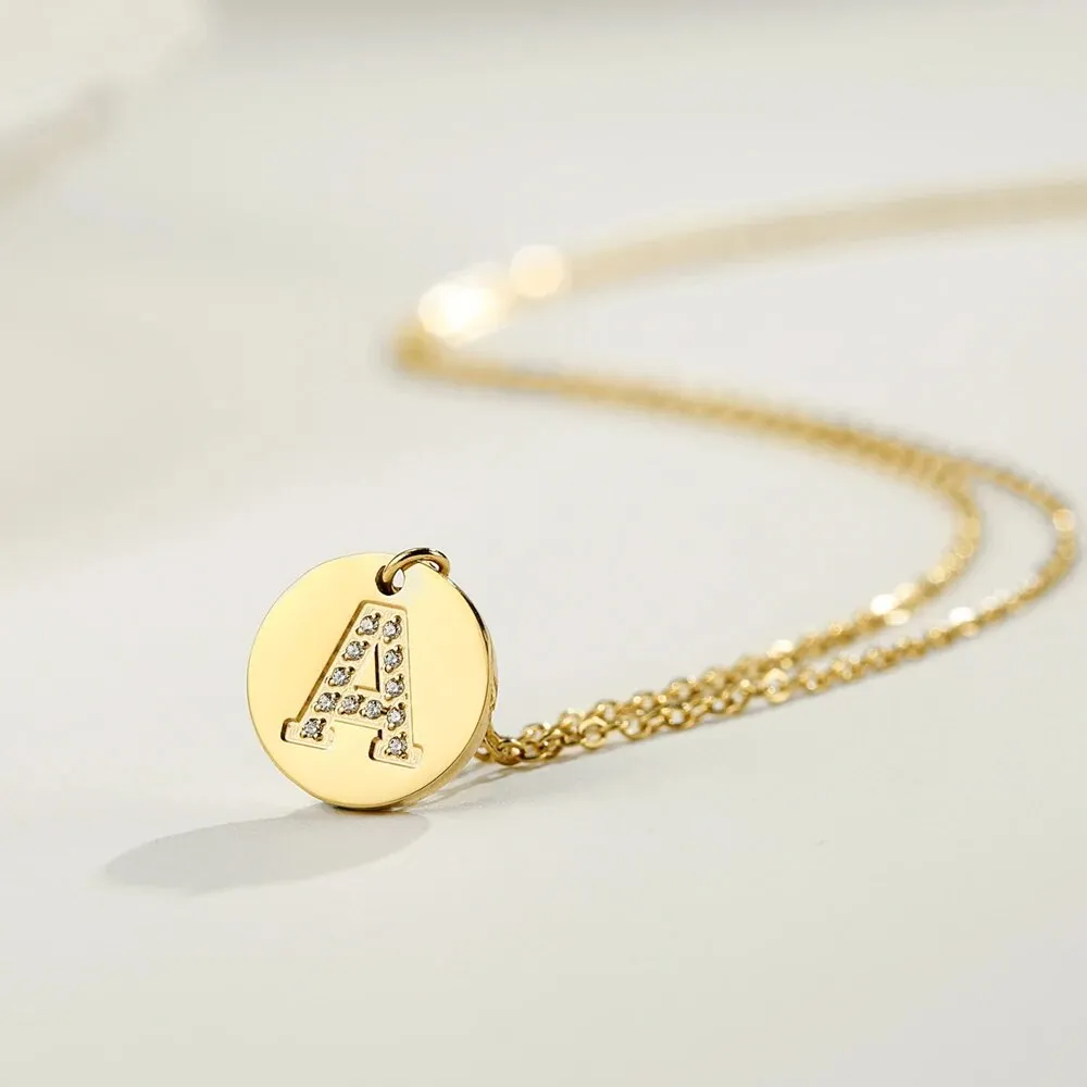 Amélie Initial O-Chain Necklace