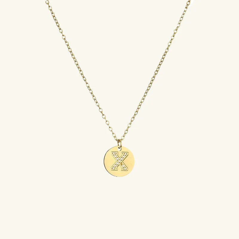 Amélie Initial O-Chain Necklace