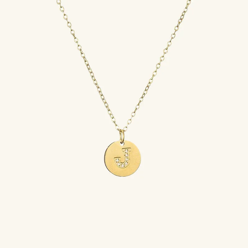 Amélie Initial O-Chain Necklace