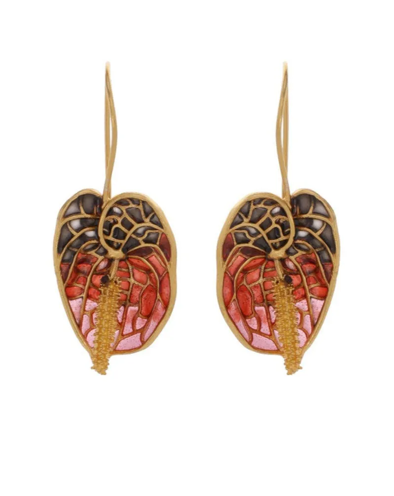 Anthurium Earrings