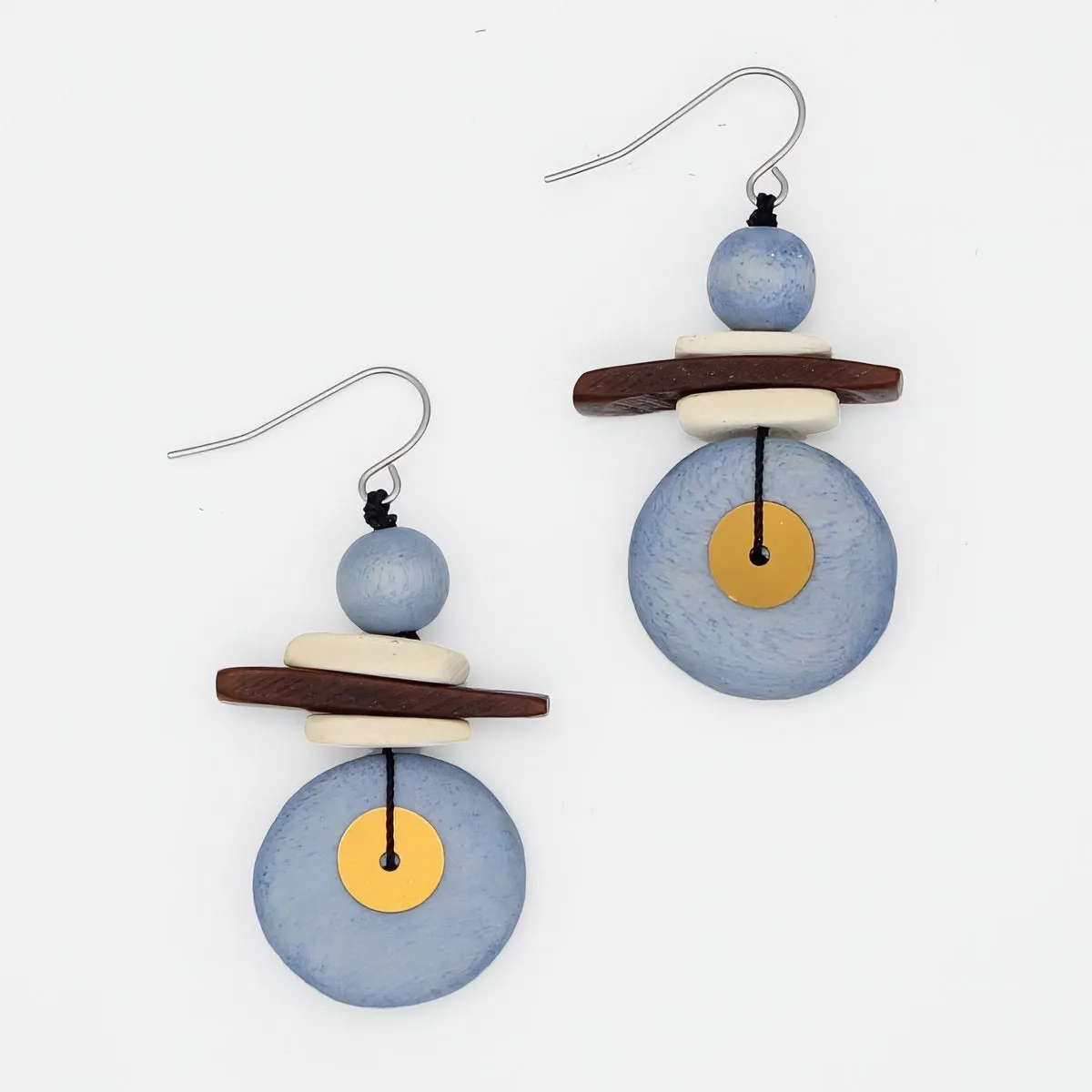 Assuta Blue Drop Earrings