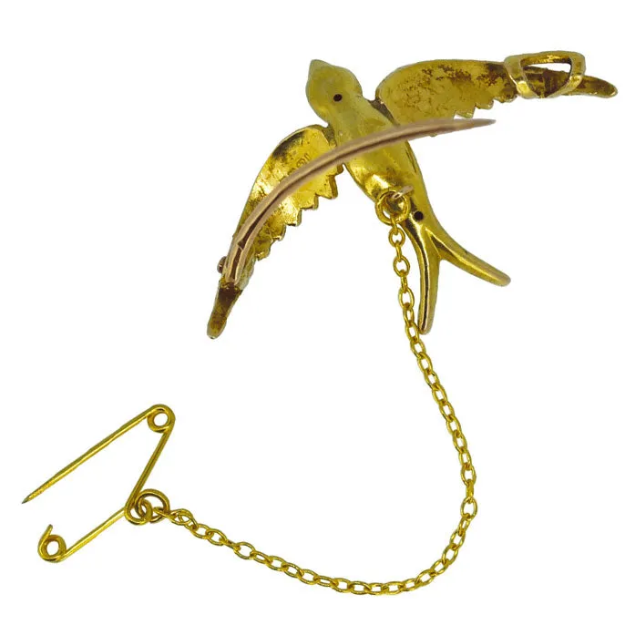 Bird Brooch