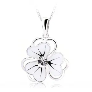 Bloom Unfurled Necklace Embellished With SWAROVSKI Crystals