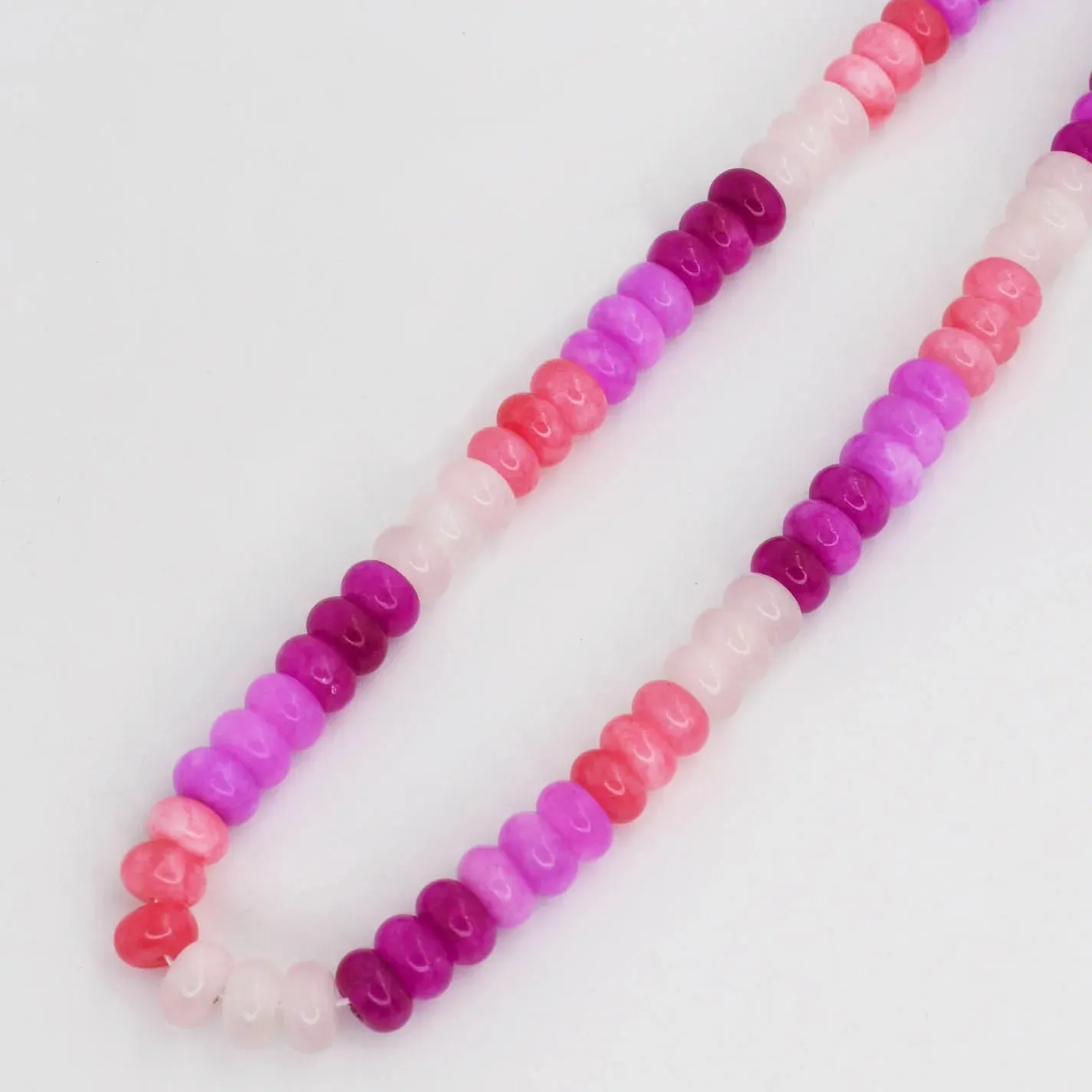 Chunky Pink Gemstone Necklace