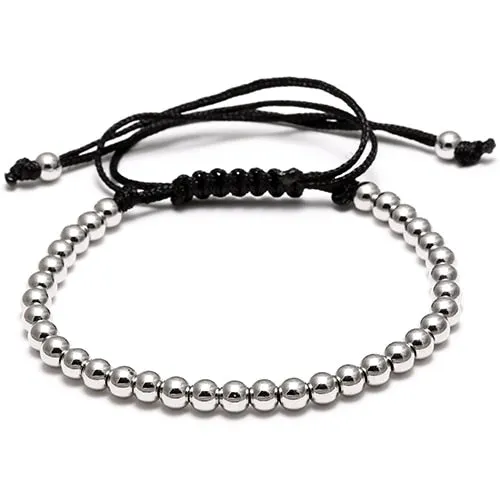 Classy Men Slim Macrame Bracelet