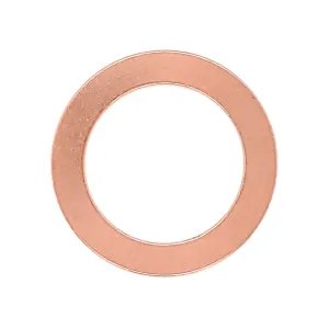 Copper Blank Washer Pendant / SBB0175