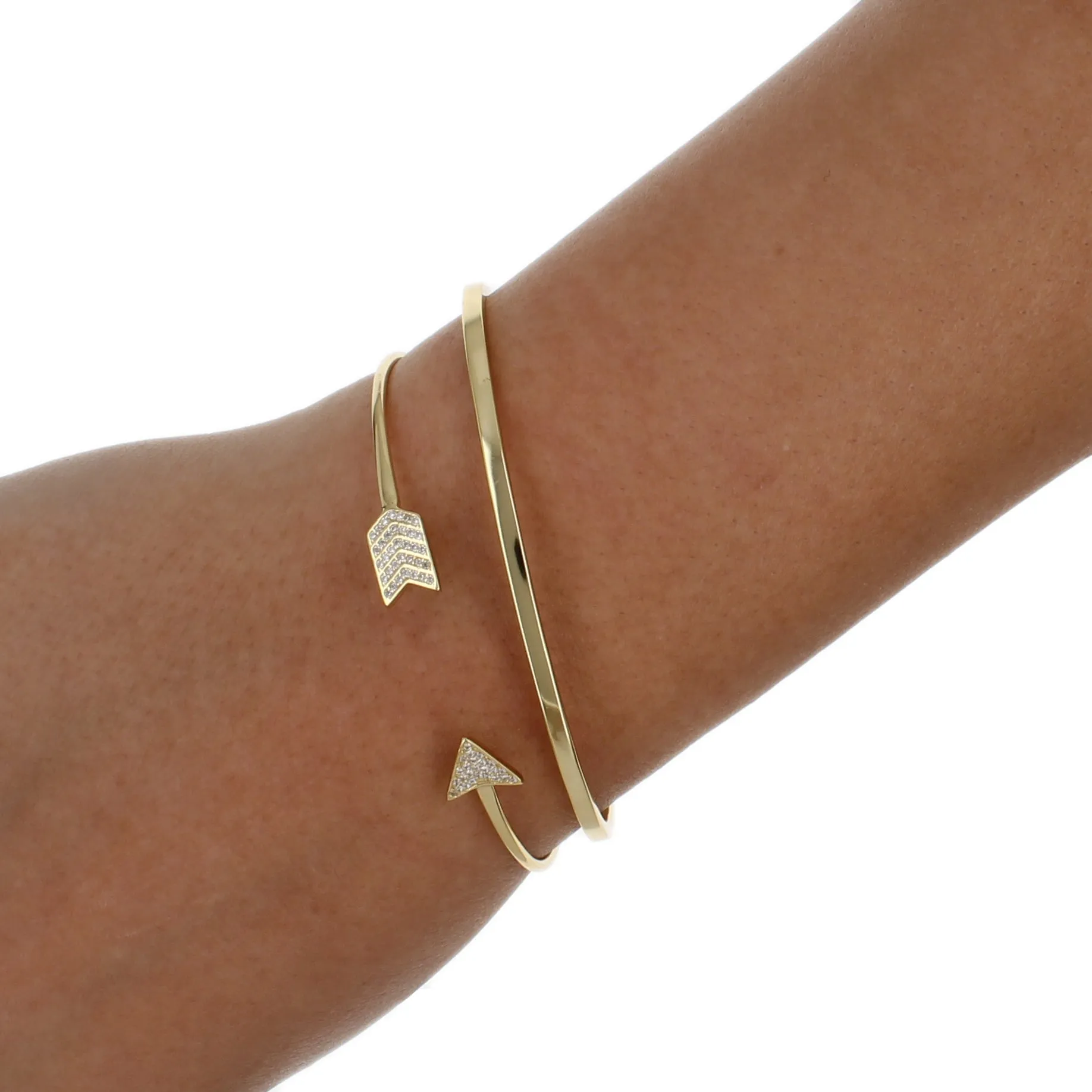 CZ ARROW BANGLE