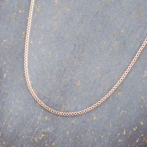 Dainty 9k Rose Gold Chain