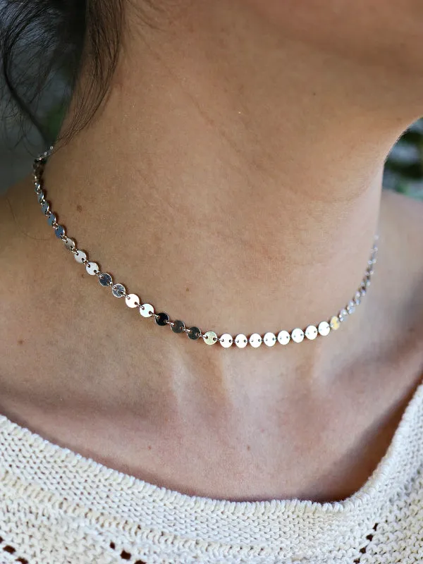 Dainty Disk Choker