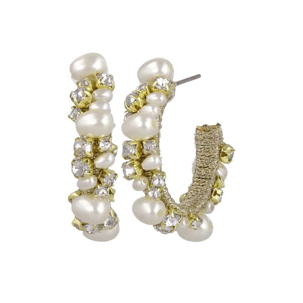 Decorative Hoop Earrings