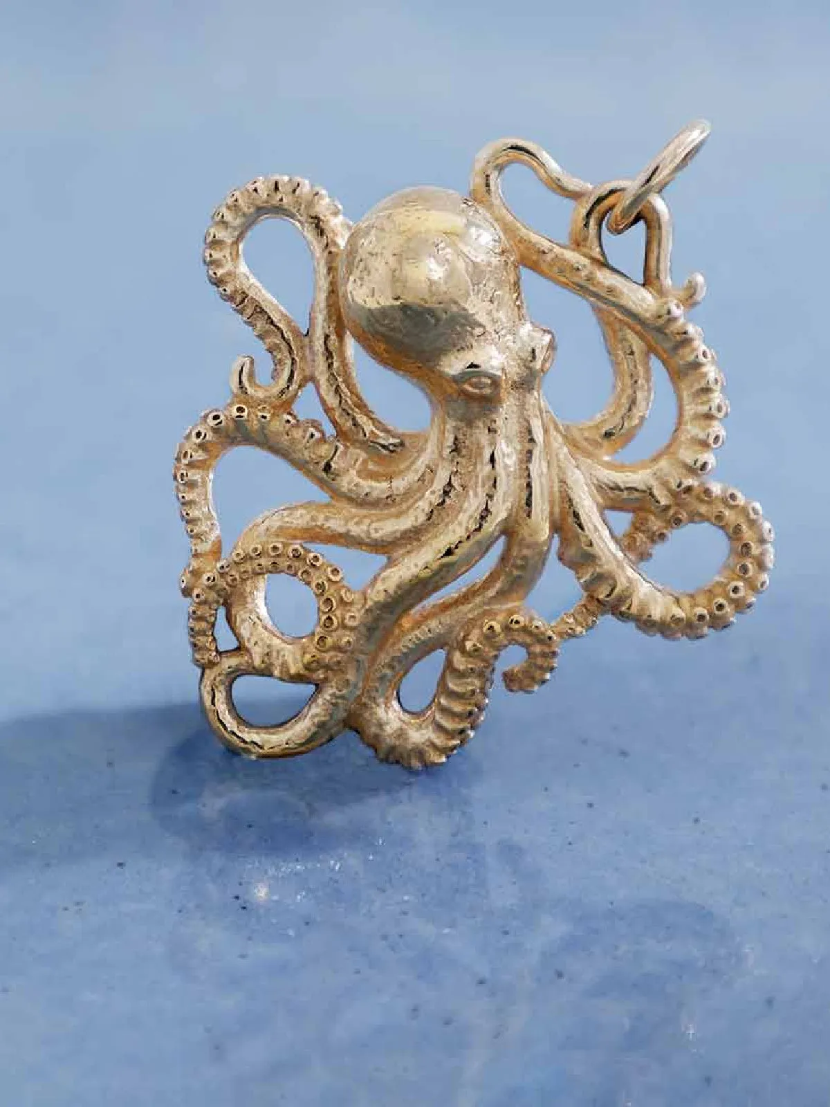 Detailed Octopus Necklace