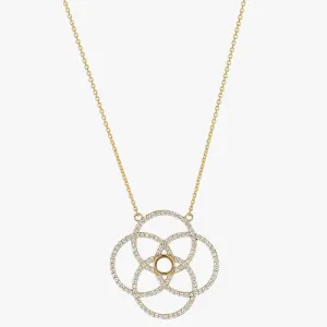 Diamond Ikigai Necklace