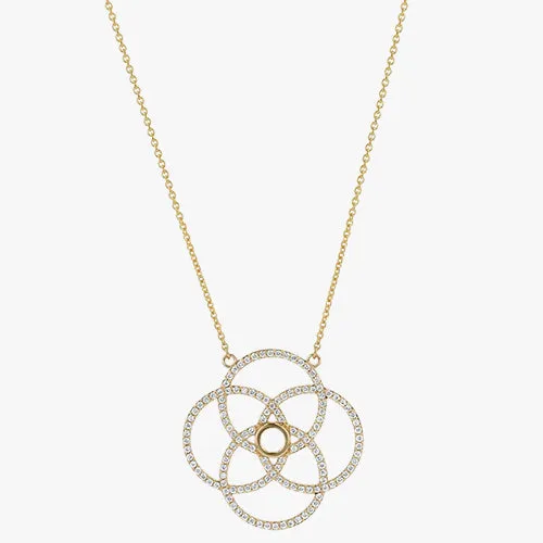 Diamond Ikigai Necklace