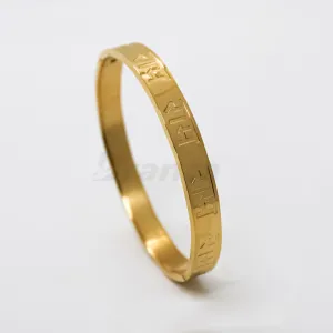 Divine Ram Men's Gold Bracelet