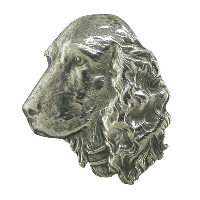 Dog Head Brooch