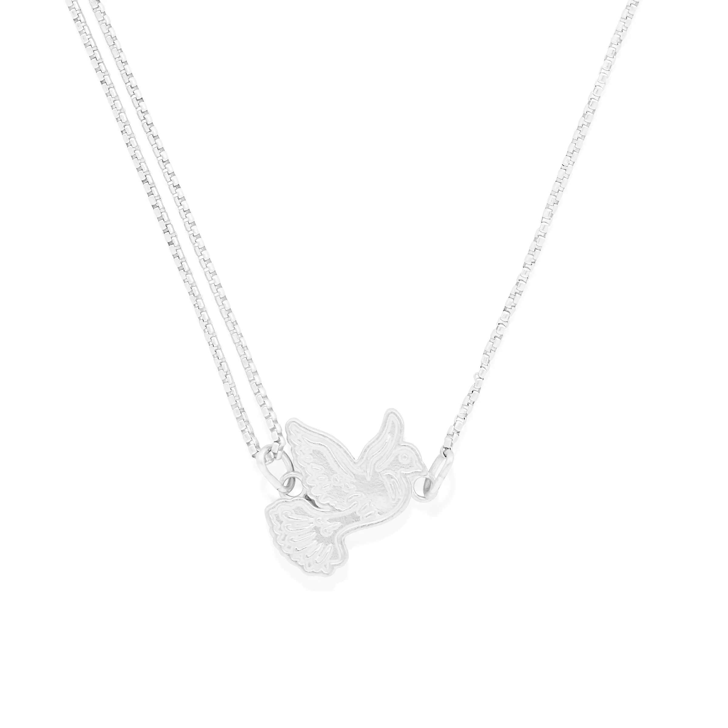 Dove Pull Chain Necklace