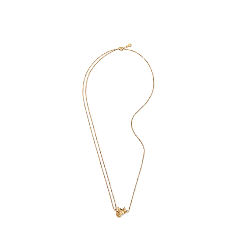 Dove Pull Chain Necklace