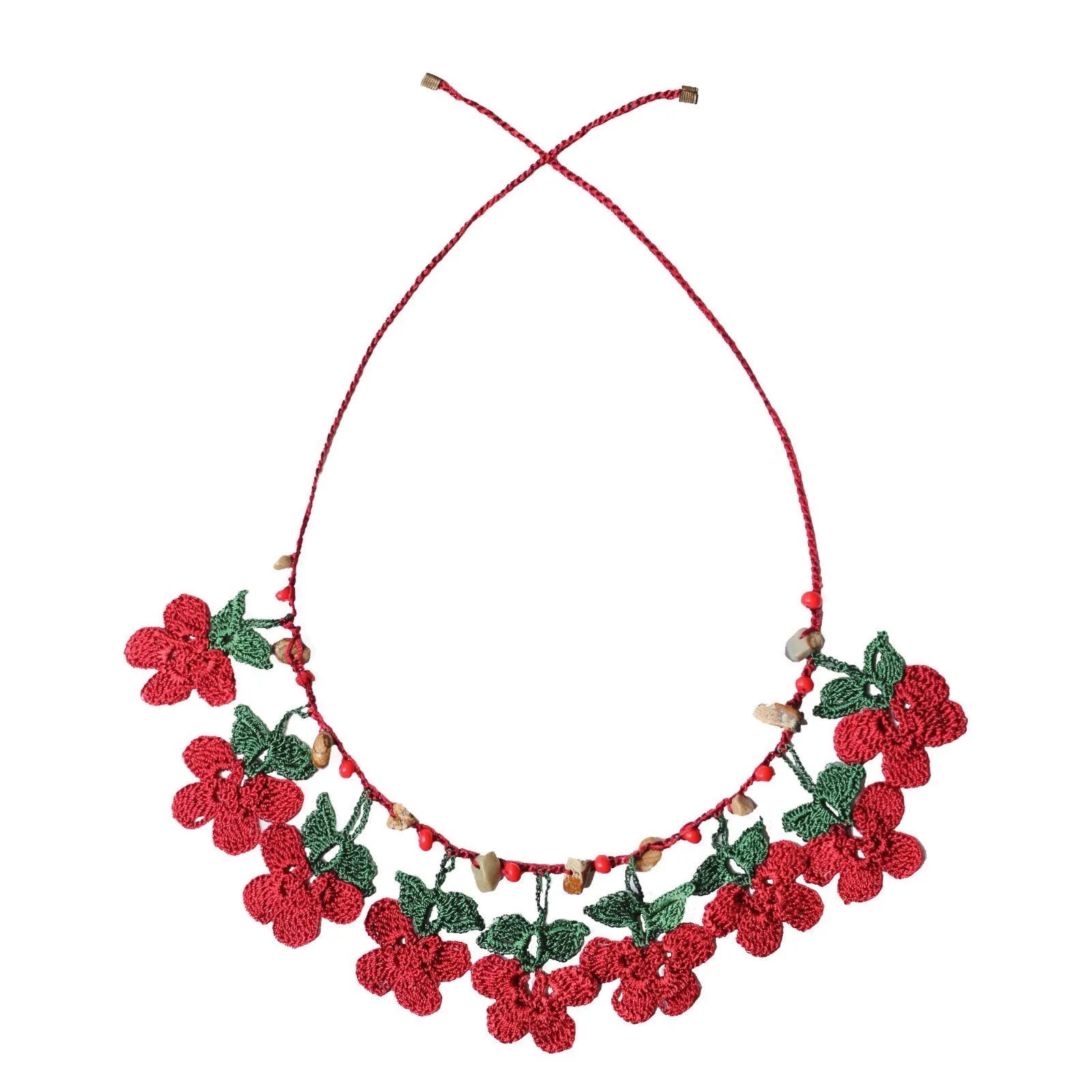 EGGUE BEADED NECKLACE