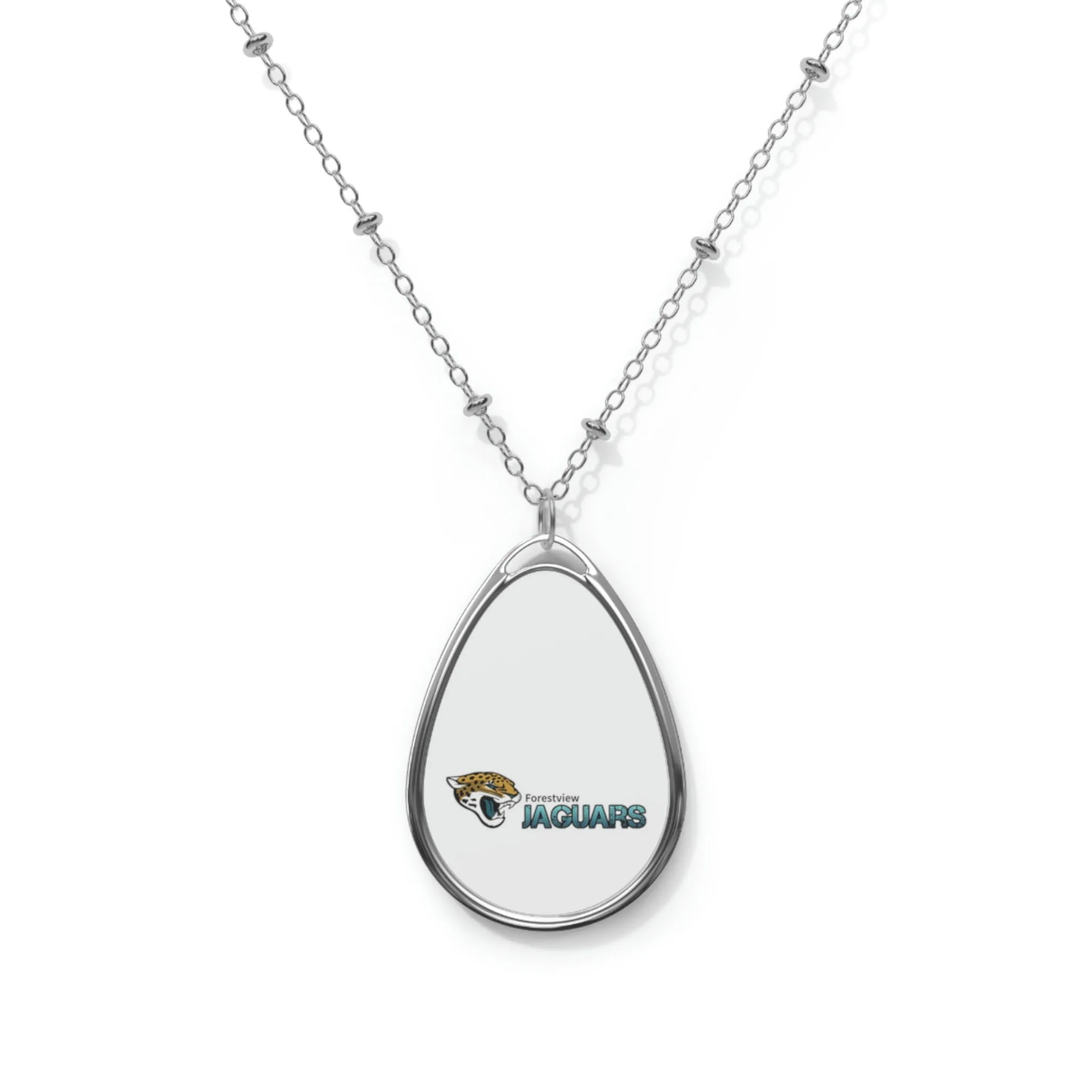 Forestview HS Oval Necklace