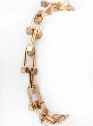 Gold Linked Bracelet