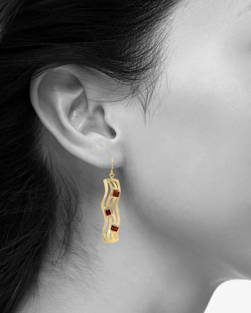 Gustav Klimt The Kiss Earrings