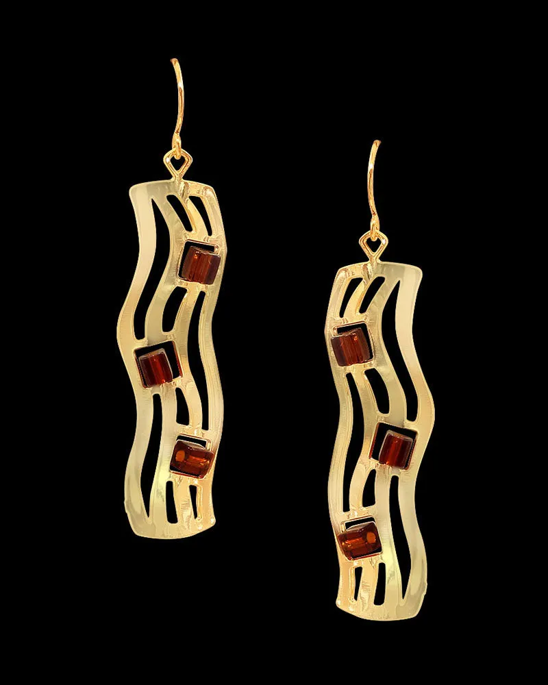 Gustav Klimt The Kiss Earrings