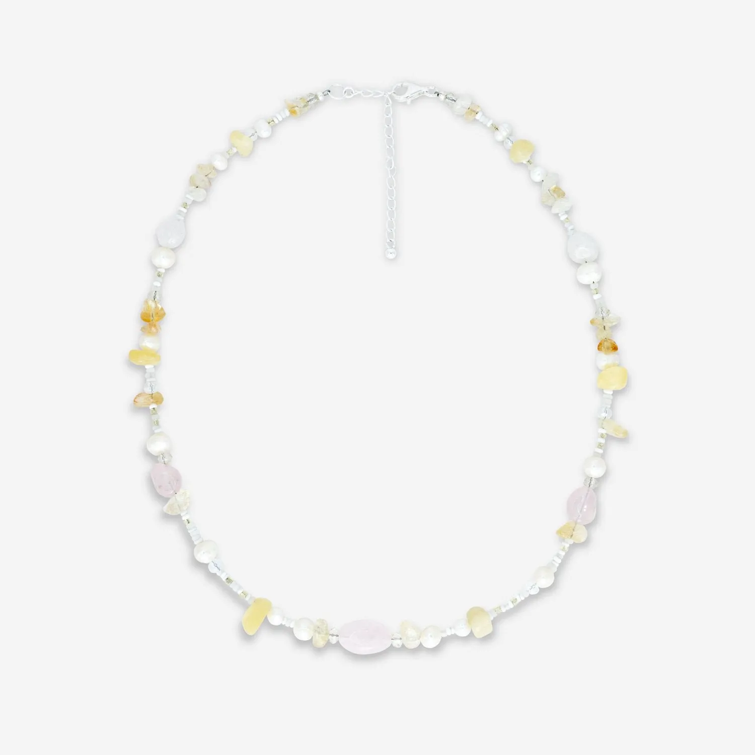 Harmony Gemstone Beaded Necklace