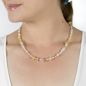 Harmony Gemstone Beaded Necklace