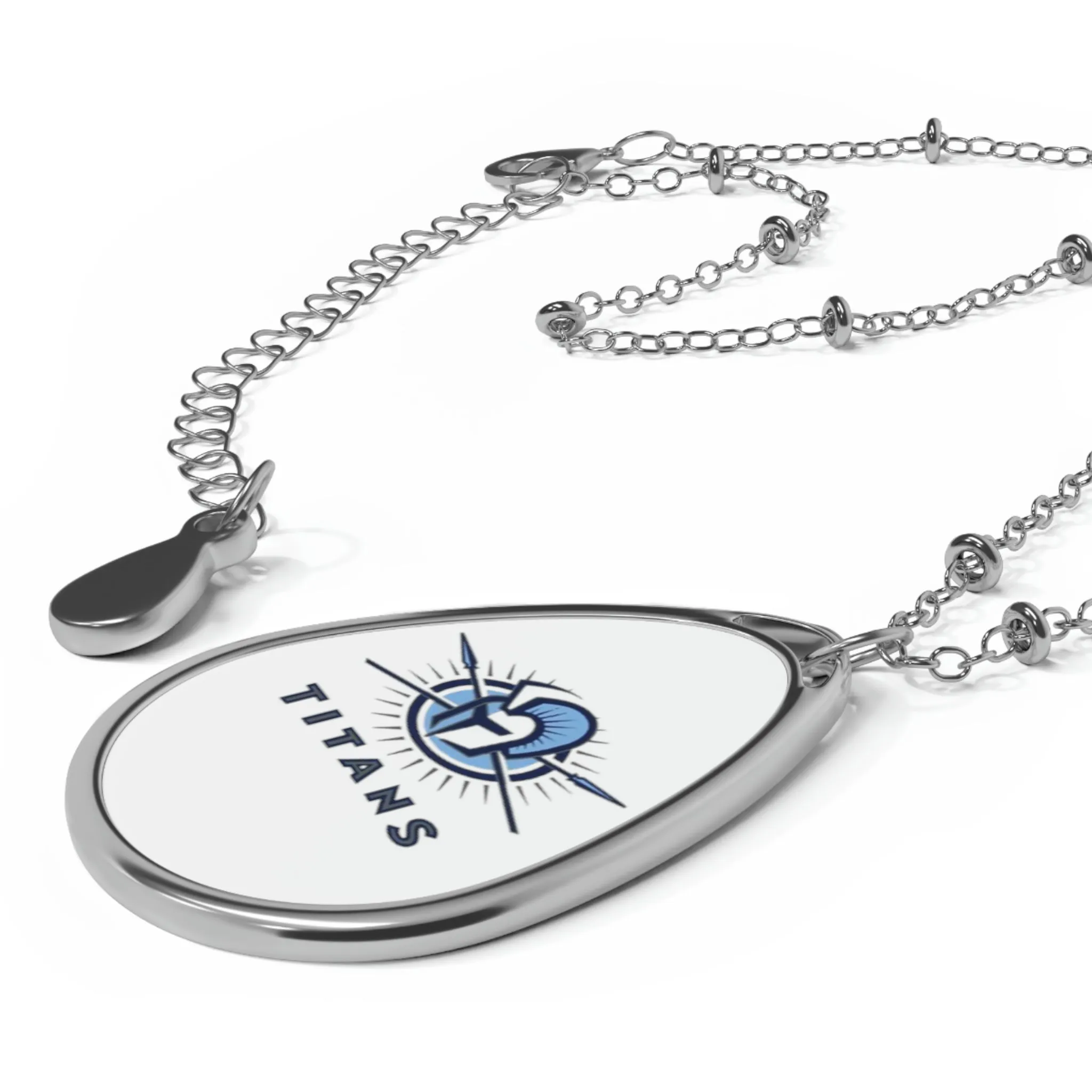 Hopewell HS Oval Necklace