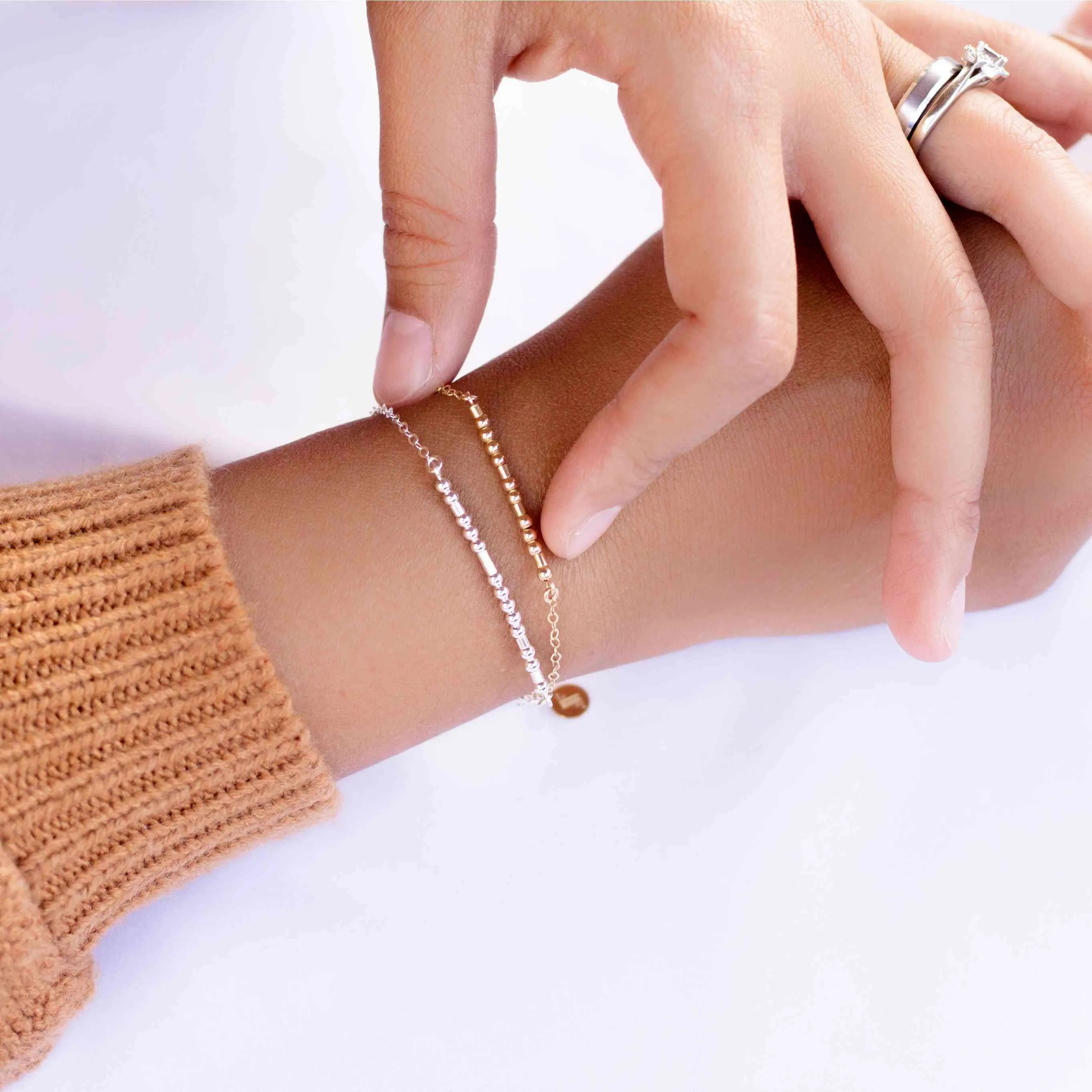 LOU - MORSE CODE BRACELET