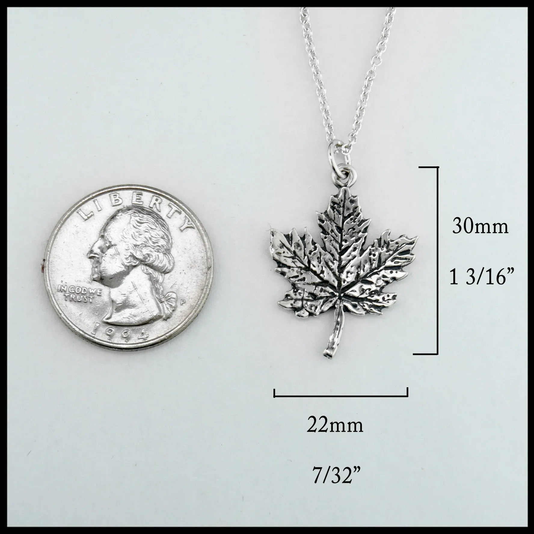 Maple Leaf Pendant