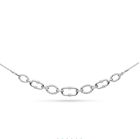 Marina Rope Link Duo Graduated Chain Necklace