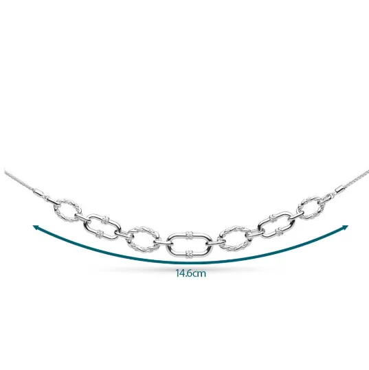 Marina Rope Link Duo Graduated Chain Necklace