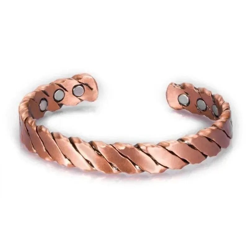 Men's Copper Magnetic Bracelet - Health Energy Germanium Arthritis