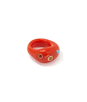 Monument Ring in Red Hot