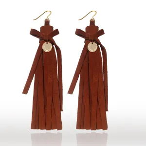 Mykonos | Suede Earrings