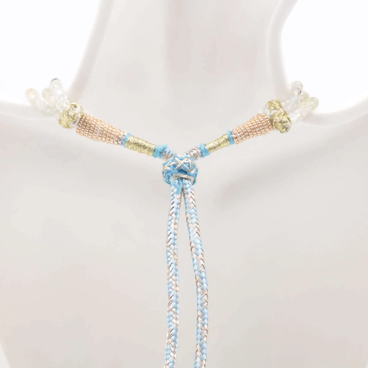 Natural Aquamarine gemstone Necklace 16-22 Inches Adjustable Jewelry Aquamarine stone Necklace Aquamarine RD Necklace Aquamarine Beads SKU: 6142596