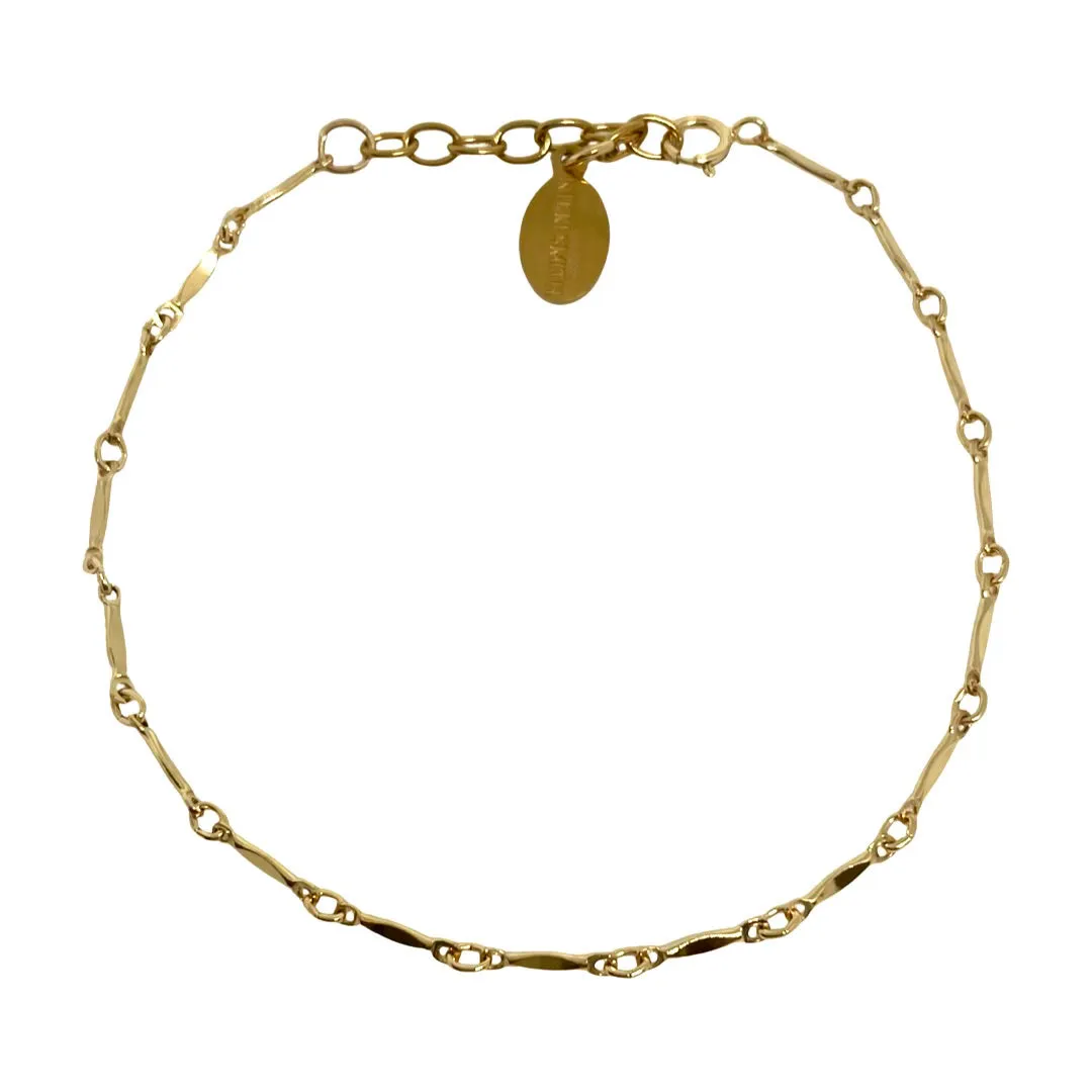 Nikki 14k Gold Filled Chain Bracelet