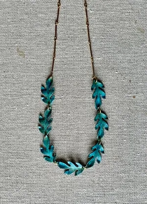 Oak Leaf Necklace