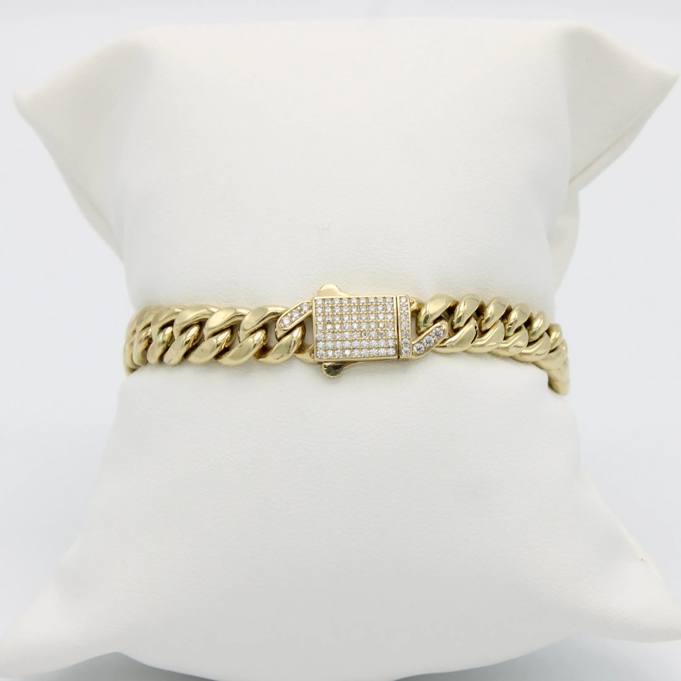 Offer $1,330.00 Miami Cuban Bracelet Yellow Gold