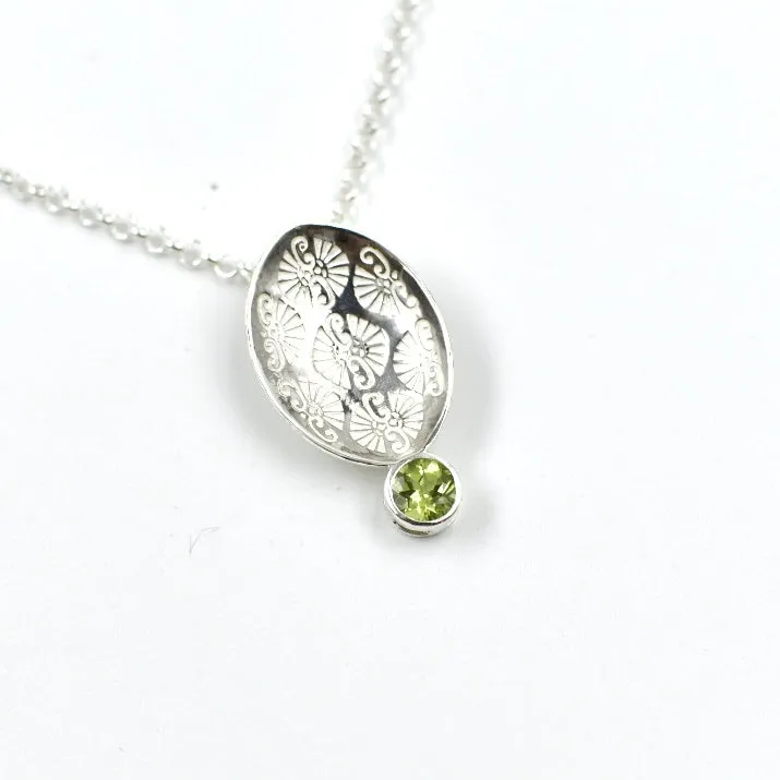 Pattern Leaf Pendant Ai160P